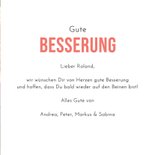 Gute Besserungskarte Dahlien 3
