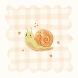 Gute Besserungskarte Schnecke 'take your time' 2
