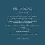 Hochzeitseinladung Fingerabdrücke Herz 3