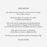 Hochzeitseinladung Marmor hell 3