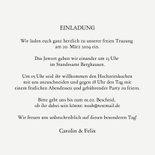 Hochzeitseinladung Marmor hell 3