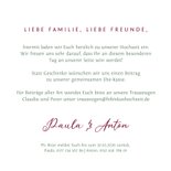 Hochzeitseinladung mit Hibiskus 3