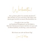 Hochzeitseinladung Winter Wedding Tannenzweige 3