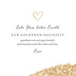 Hochzeitstag Glückwunschkarte 50 goldene Hochzeit 3