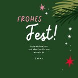 Karte für Gutschein zu Weihnachtsgeschenk 3