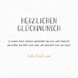 Karte Glückwunsch Einzug Monstera 3