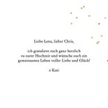 Karte Glückwunsch Hochzeit Herz 'Happily Married' 3