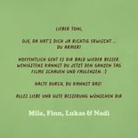 Karte Gute Besserung lustige Katzen 3