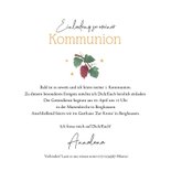 Kommunionseinladung Kommunionskleid & Foto 3