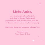 Lustige Geburtstagskarte 'Forever Young' 3