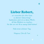 Lustige Geburtstagskarte 'Old but Gold' 3