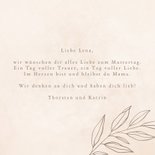 Muttertagskarte Gedicht Kind verloren 3