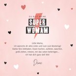 Muttertagskarte 'Superwomam' 3