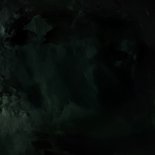 Neujahrskarte 3D Goldherz KreidetafelLiebe und Glück Rückseite