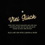 Neujahrskarte Feuerwerk Kleeblatt Viel Glück  3