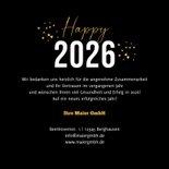 Neujahrskarte Firma 'Happy 2027' 3