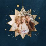 Neujahrskarte Fotocollage Sterne 'liebevolles neues Jahr'  2