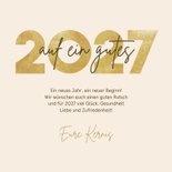 Neujahrskarte Fotos 'Auf ein gutes...' 3