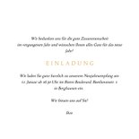 Neujahrskarte mit Einladung zum Neujahrsempfang 3