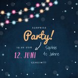 Partyeinladung Surpriseparty mit Foto 2