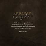 'Prost Neujahr!' geschäftliche Neujahrskarte Logo Welt 2026 3