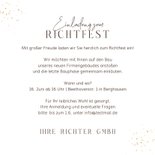 Richtfest-Einladung Firma Fotos auf Hozhintergrund 3