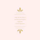 Save-the-Date-Karte Goldornamente 2