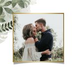 Save-the-Date-Karte Hochzeit botanisch mit eigenem Foto 2