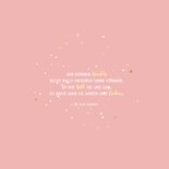 Taufeinladung babyrosa Foto & Herzen 2