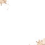 Trauerkarte Fotocollage Holzstamm mit Zweigen Trauerfeier Rückseite