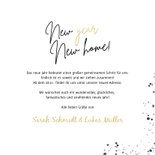 Umzugskarte zu Neujahr 'new year new home' 3