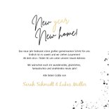 Umzugskarte zu Neujahr 'new year new home' 3