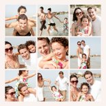 Urlaubskarte eigene Fotos als Collage Grüße  2