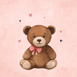 Valentinskarte Bärchen 'I love you' 2
