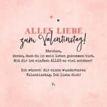 Valentinskarte Bärchen 'I love you' 3
