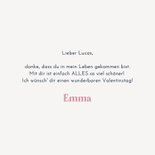 Valentinskarte 'Bei dir bin ich Zuhause' 3