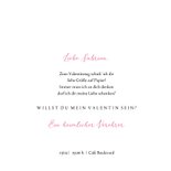 Valentinskarte Blumenherz 3