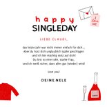 Valentinskarte Happy Single 3