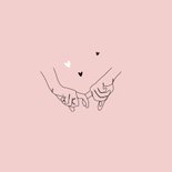 Valentinskarte Holding Hands 2