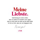 Valentinskarte Hund Cupido 'Zu spät' 3