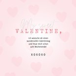 Valentinskarte Süßes Herz 3