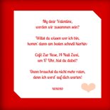 Valentinstag Grußkarte 'Happy Valentine's Day' 3