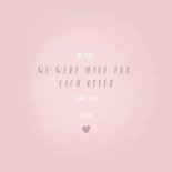 Valentinstag Karte Otter 3