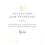 Vatertag Fotocollage-Karte mit Herz 3