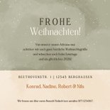 Weihnachts-Umzugskarte mit Auto und Anhänger 3