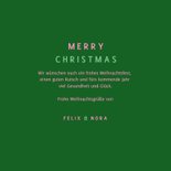 Weihnachtsgrüße Ho Ho Ho rosa grün  3