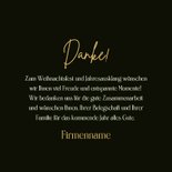 Weihnachtskarte 2026 Tannenbaum Lichtpunkte mit Logo 3