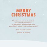 Weihnachtskarte Eisbär & Junge 3