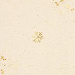 Weihnachtskarte Firma 2026 retro beige Rückseite