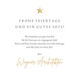 Weihnachtskarte Firma Fotocollage Stern 3